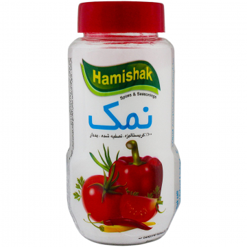 نمک تصفیه شده کریستاله ید دار همیشک 250 گرمی
